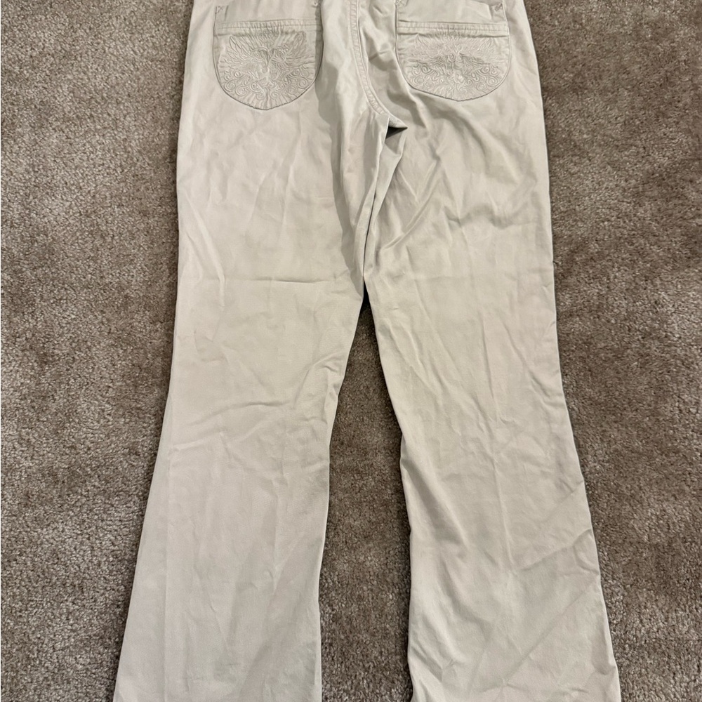 Women's Flare & Wide Leg Jeans - Cream